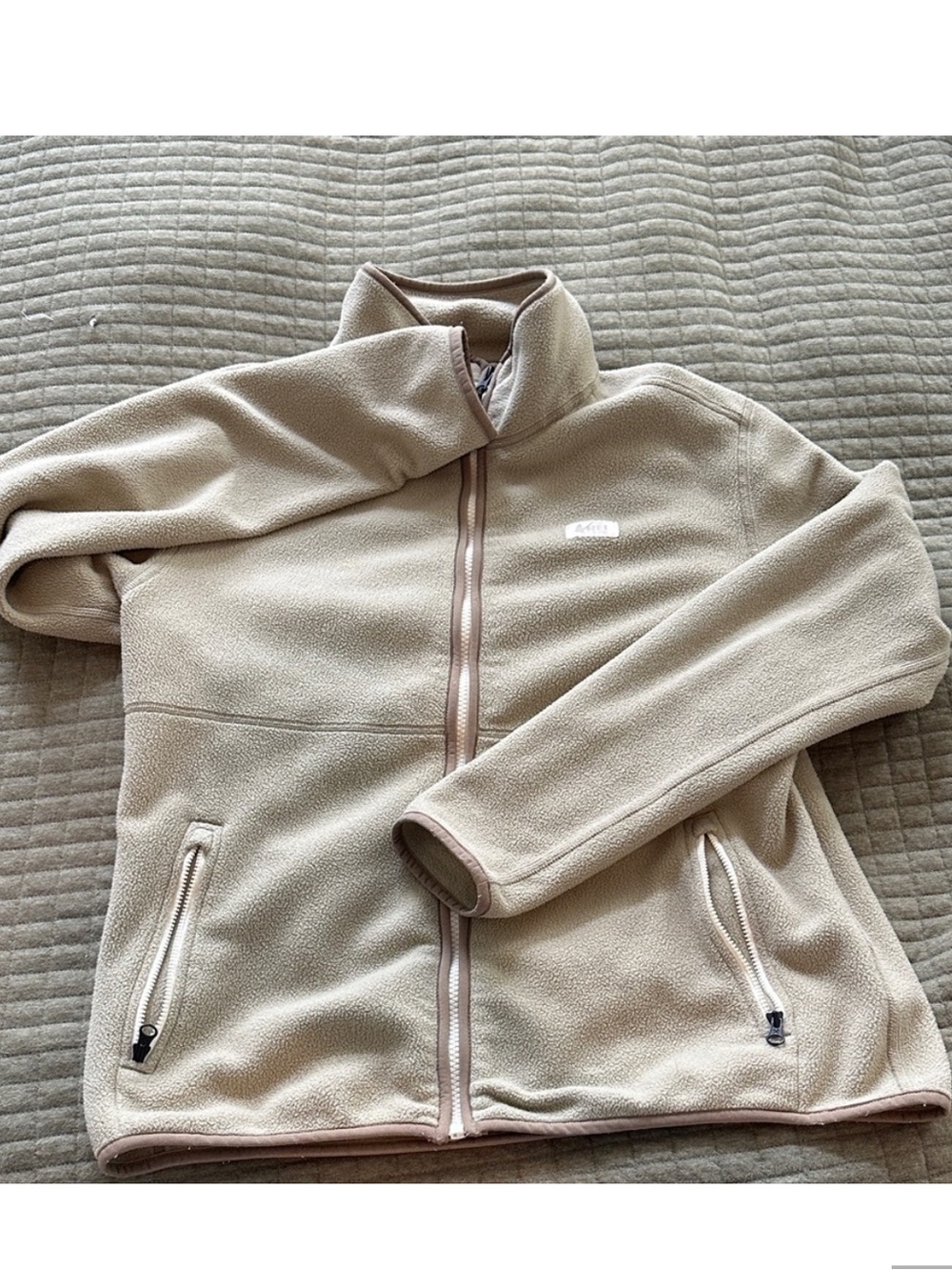 Tan REI full zip
